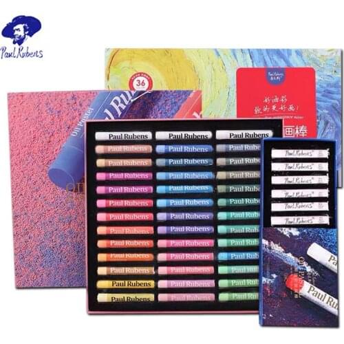 Paul Rubens Macarons 24/36 Colors Soft Oil Pastel Set Professional Graffiti Pastels Crayon Drawing Pen for Painting Art Supplies