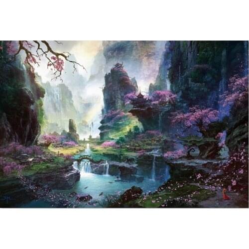 Adults 1000 pieces Beautiful World Jigsaw Puzzle New Arrival Puzzle 1000 Piece Wooden Paper Educational Toy Christmas Gift