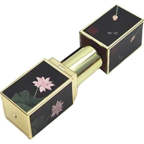 Empty Flower DIY Lipstick Tube Lip Balm Lip Color Solid Perfume Bottle Vial