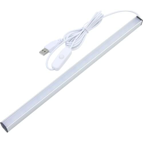 DONWEI Modern Indoor USB Powered 5W 30cm Night Light LED Bar Cabinet Lights Portable Desk Bedside Kitchen Camping Book Lamp