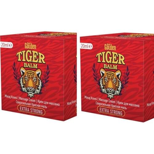 Tiger Balm Moisturizing Cream massage back massage belly 2 products