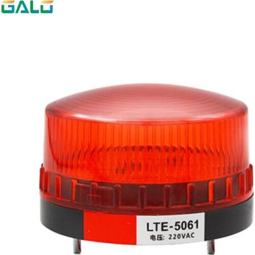 Mini Waterproof Light Security Alarm Strobe Signal Warning LED Lamp Flashing Emergency Red LANTERN