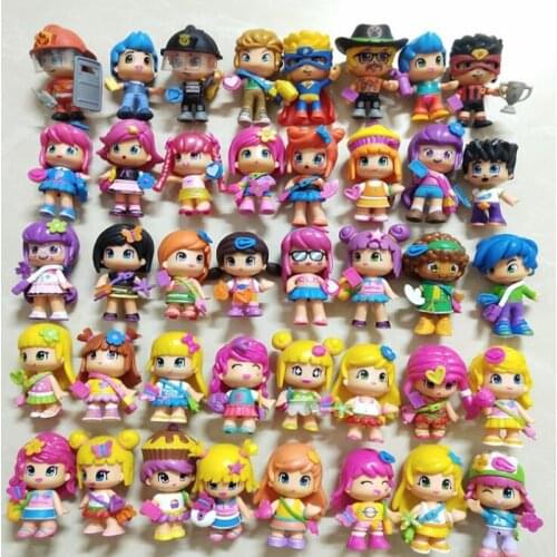Choose style 1pc Spanish Pinypon Building Block Dolls Figurine Toys Boy&Girl Cosplay Figurines For Kids Gift