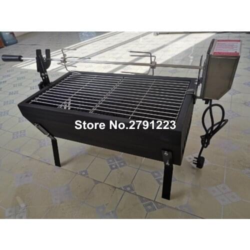 High Quality Stainless Steel Spit Roaster Commercial Hog Roast Machine BBQ Spit Chicken Pig Roaster Rotisserie free shipping