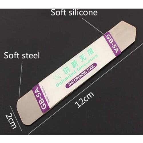 10PC/set Ultra-thin large torque stainless steel phone pry bar for LCD repair tool screen pry bar for repairing iphone and IPad