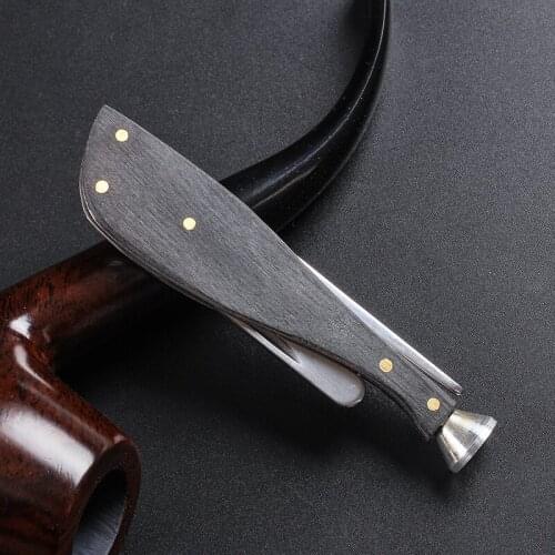 3 In 1 Wood Tobacco Pipe Reamer Tamper Pokers Tool Smoking Accessories Pipe Cleaning Tool Cleaners