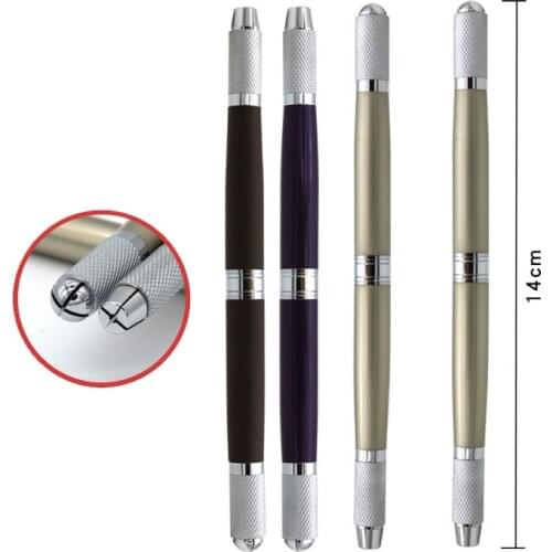 3 IN 1 Tebori Micro Needling Blading Pen Different Model For Permanent Makeup Manual Eyebrow Tattoo Pen with Blades