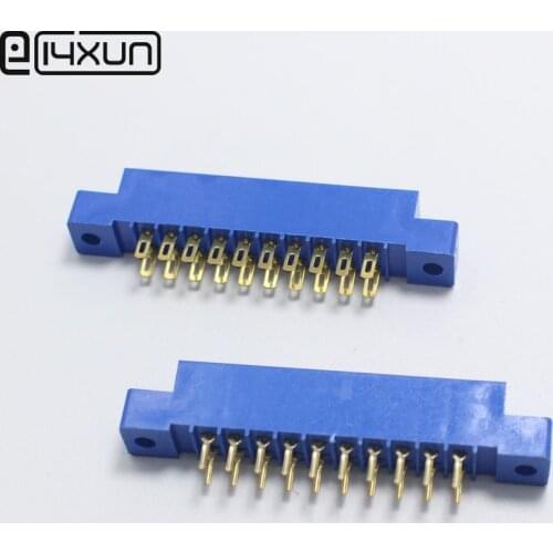 5PCS/LOT 805 Series 20 Pin Game Card Socket Edge Connector 3.96MM Pitch Female JAMMA Connector for Arcade Game Machine
