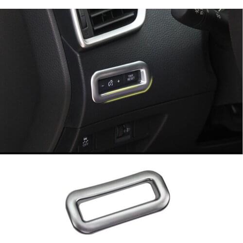ACCESSORIES FIT FOR NISSAN QASHQAI 2014 2015 2016 2017 DASHBOARD ODOMETER BUTTON SWITCH CHROME COVER TRIM LHD1