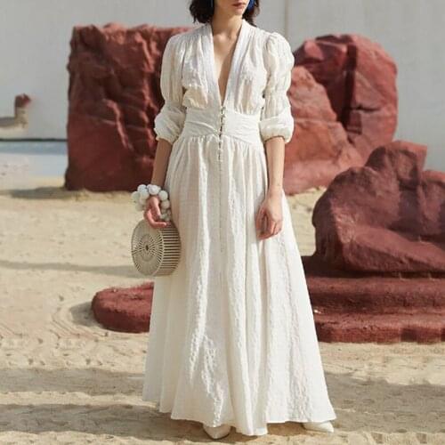 Bailansi White Summer Dresses