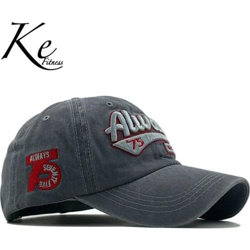 KE one-piece hair washing pure cotton 3D three-dimensional embroidery washing always 75 letter fishing baseball cap