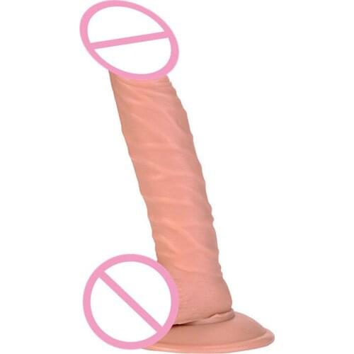 Sex Products For Women Big Size Silicone Dildos With Strong Suction Cup Realistic Penis Massager Female Masturbation Sex Toy 358