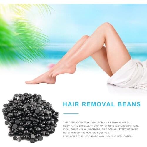 100g Hard Wax Beans Pellet Hair Removal Waxing Hot Bikini Depilatory No Strip Depilatory Pellet Hot Film Waxing Pellet