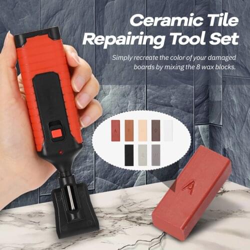 Ceramic Tile Repairing Tool Multifunction DIY Repairing Set Household Scratch Repairing Crack Fill Tile Surface Repairing Tool