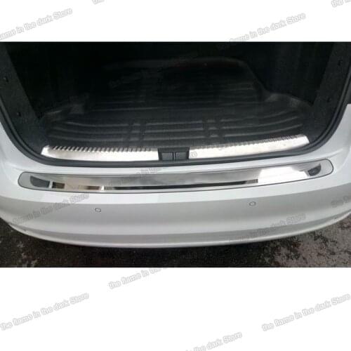 Lsrtw2017 for Sagitar Jetta Mk6 Car Trunk Sill Threshold Guarg Board Protector Trims Interior Accesosries 2012 2013 2014 Vw