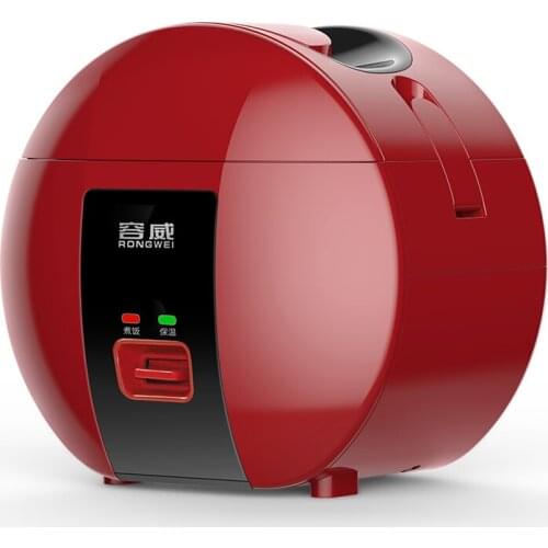 Best Rice Cooker with Reservation/insulation Function Mini Electric Rice Cooker for Student Dormitory1.8L for 1-3 People Red
