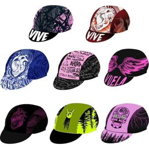 Spain 2021 New Summer Cycling Cap Classic Road Bicycle Hat Bike Headwear Men and Women