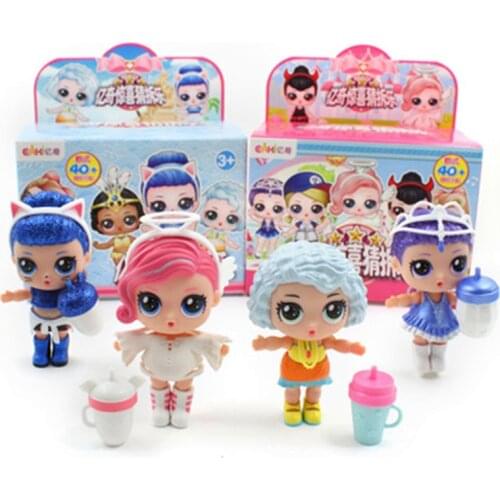 New Eaki original Generate lol Doll Children puzzles Toy Kids funny DIY toy Princess Doll original box multi model Children Gift