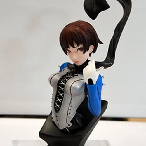 Persona 5 Johanna Niijima Makoto Bust GK Unpainted Unassambled Resin White Model Toys