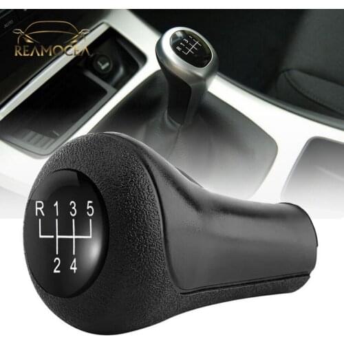 Reamocea 5 Speed Manual Gear Shift Knob Auto Car Gear Shift Head Cover Lever Handle Shifter Fit For BMW 1 3 5 7 Series M E36 E46