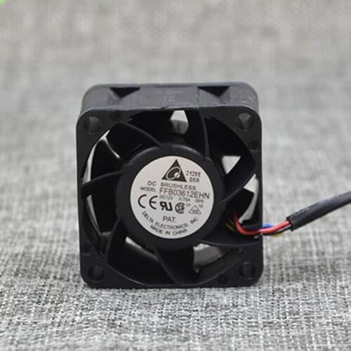 FOR Delta FFB03612EHN 12V 0.75A 3628 3.6CM Switch Light Source Illuminator Fan
