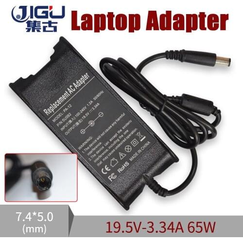 19.5V 3.34A 65W AC laptop power adapter charger for DELL Latitude D500 D505 D510 D520 D530 D531 D600 D610 D620 7.4mm * 5.0mm
