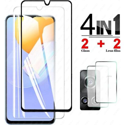 Screen Protector Glass for Vivo Y31 Glass on For Vivo Y31 Tempered Camera Lens Glass Flim Protective for Vivo Y31 Glass 6.58"