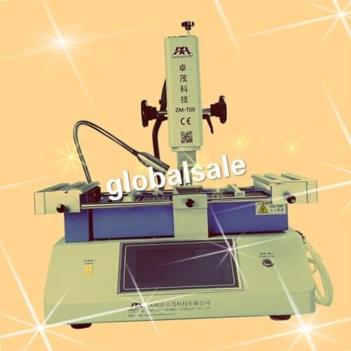 ZM-T09 BGA rework station promotional models listed on the all-new touch BGA rework station three-zone