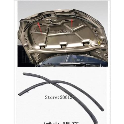For Peugeot 301 2014-2016 For Citroen Elysee Car Front Engine Hood Sound-proof Seal Strip