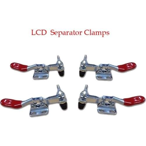 4 pcs/lot LCD Separator Clamps LCD Refurbishment Machine Fixture Clamp quick chuck For Holding Cellphone