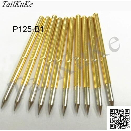 PCB Test Rack Fixture Accessories Test Needle Probe P125-B (2 Tip) Spring Test Thimble