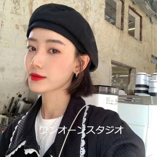 Women All-Matching Berets Thin French Artist Beanie Hat Vintage Painter Beret Spring/Summer Autumn Solid Color Walking Caps Hats