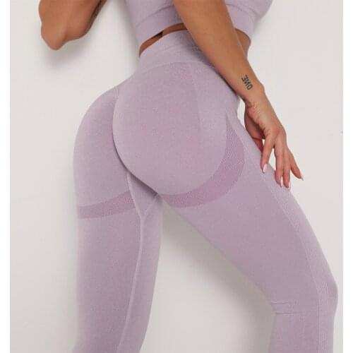 Gym Yoga Seamless Pants Women Sports Clothes Stretchy High Waist Athletic Exercise Fitness Leggings Activewear Pants