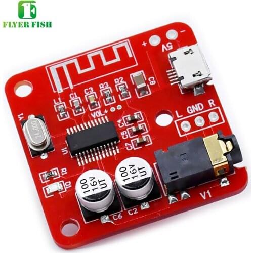 Bluetooth MP3 Lossless Decoder Board 3.5mm Audio Out Bluetooth 4.2 Audio Stereo Receiver Module