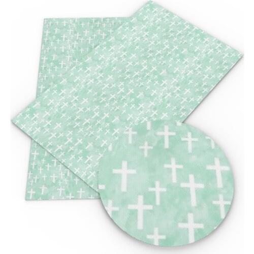 David accessories 20*33cm Fruit Printed Faux Leather Sheet DIY Bow Bag Craft Materials Synthetic Leather Fabric,1Yc10408