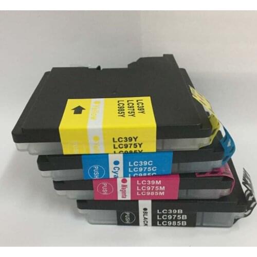 Vilaxh For Brother lc39 lc975 lc985 ink cartridge compatible for Brother DCP-J125 J315W DCP-J515W MFC-J265W J410 printer