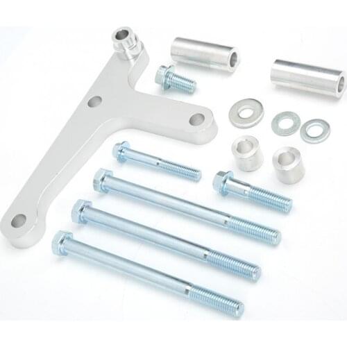 Truck Alternator Bracket Kit Low Mount CNC Accessory Fits for LSX LS1 LS2 LS3 Alternator Bracket Kit Car Accessories