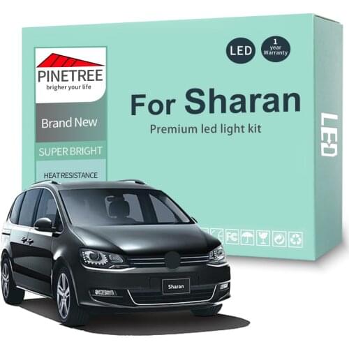 Led Interior Light Kit For Volkswagen VW Sharan 7M 7N 1995-2015 2016 2017 2018 2019 Dome Map Reading Trunk Light Canbus No Error