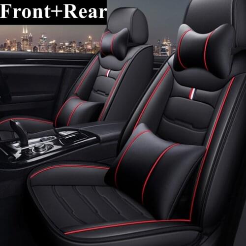 Leather Car Seat Cover for volkswagen passat b6 golf 4 golf 5 passat b5 golf 7 tiguan polo golf mk4 passat b8 vw golf 5 golf 6