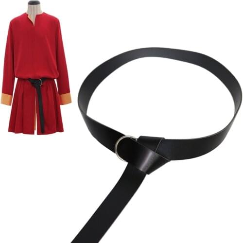 Cosplaydiy Medieval Mens Celtic Viking Norman Leather Belt Renaissance Gothic Victorian Knight 185cm Long Belt L320