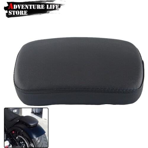 Touring Dyna Softail Sportster XL883 XL1200 48 72 Motorcycle Accessories Pillion Pad Seat Rear Passenger Cushion Suction Cups