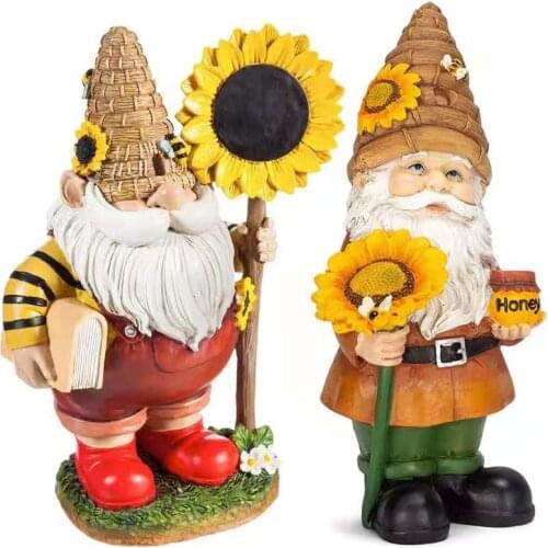 Bee Festival Gift Dwarfs Decoration Garden RESIN STATUE DECORATION Dwarfs Crafts Indoor And Outdoor Decorations