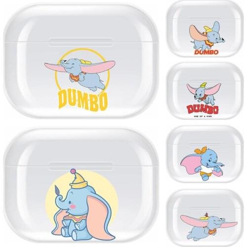 Dumbo Transparent TPU Case For Airpods Pro 3 Case Silicone Headphone Accessories Air Pods 3 Apple Protective 1 2