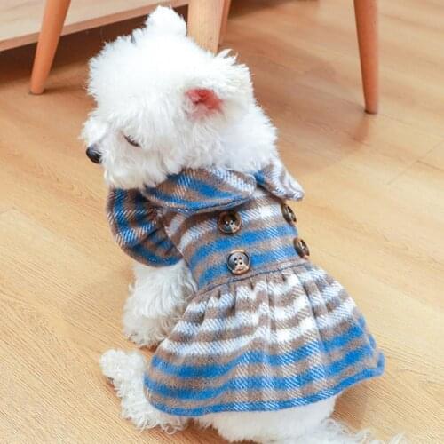 Non-sticky Hair Pullover Small Dog Winter Warm Clothes for Daily Wear