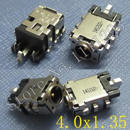 5pcs/lot DC Power Jack Socket Connector for Asus ZenBook Flip UX360 UX360C UX360CA X530FN S5300FN Laptop DC Port 4.0x1.35