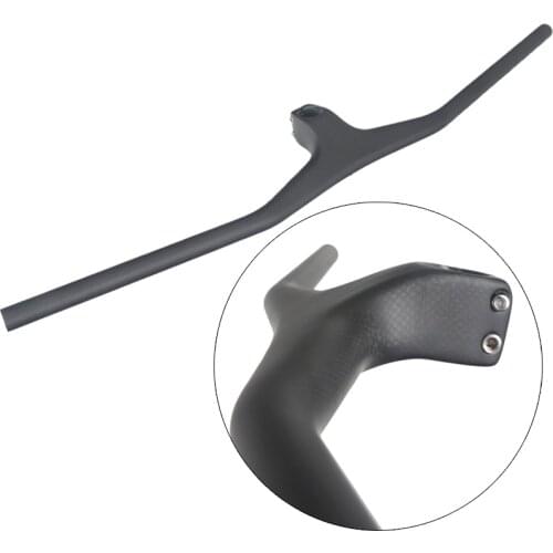 EC90 New Brand Mountain Bike Handlebar Integrated Carbon Fiber Handlebar High Strength Bicycle Handlebar Bicycle Accessories