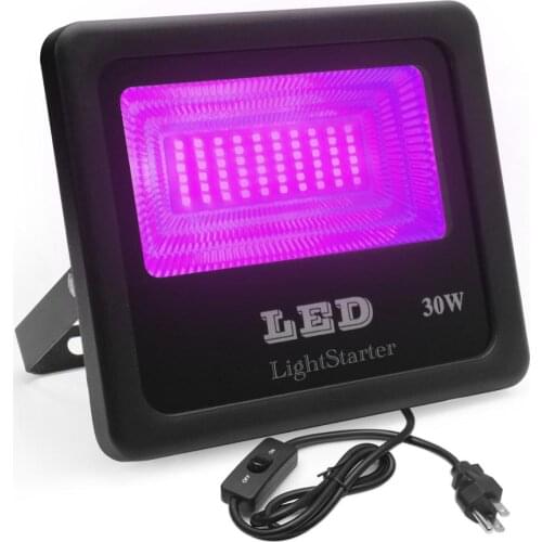 [Seven Neon]Professional Ultraviolet IP66 395NM 30W UV party light bar atmosphere light black light Led UV Lamp