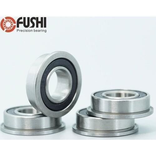 SF608-2RS Flange Bearing 8x22x7 mm 10PC Double Sealed Stainless Steel Flanged SF608 RS Ball Bearings SF608 2RS