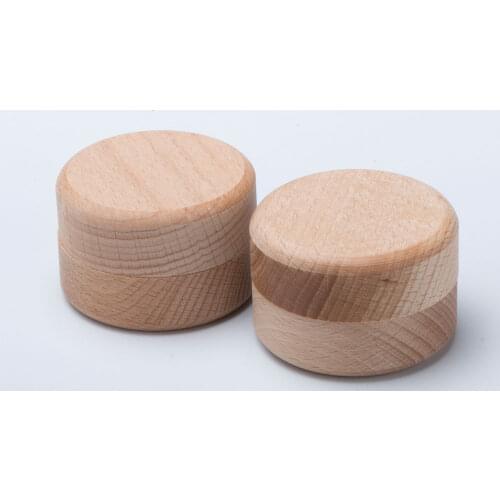 Small Round Wooden Storage Box Handmade Jewelry Organizer Soap Crafts Case Vintage Decorative Natural Craft Jewelry Box