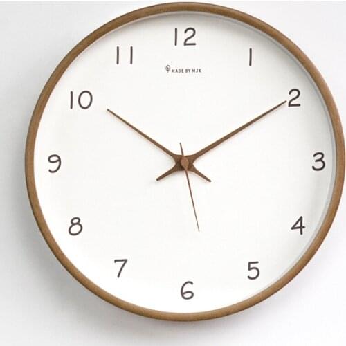 Modern 3D Wall Clock Wood Nordic Silent Clocks Wall Watches Home Decor Living Room Decoration Creativity Luxury Zegary Gift